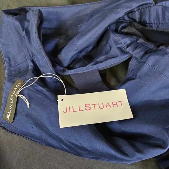Jill Jill Stuart Navy Blue Sleeveless Maxi Dress Size XS NWT Formal Party Event - Picture 7 of 9